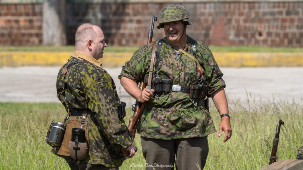 German WWII Reenactors – USS LST 393 Reenactment, June 7th, 2025